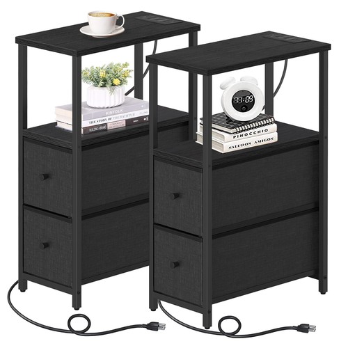 Set narrow end tables - of, 2